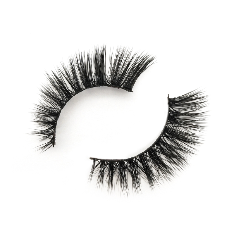 Wholesale price natural faux mink lashes with premium quality JH56